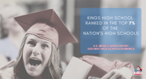 KHS Top 7%  High School in Nation